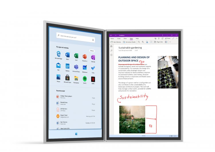 Microsoft анонсировала Windows 10X для устройств с двойным экраном: зачем они нужны и что особенного в новой ОС