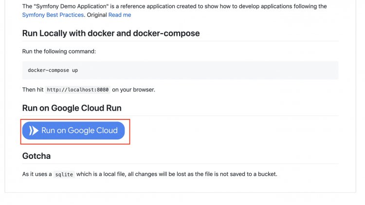 Как запустить Symfony в Google Cloud Run с демонстрационным приложением