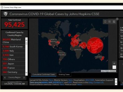 Как хакеры используют онлайн-карты распространения коронавируса для кражи данных пользователей
