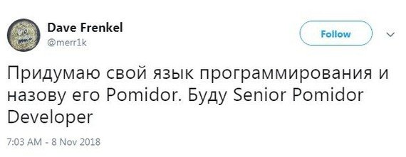 Senior Pomidor Developer