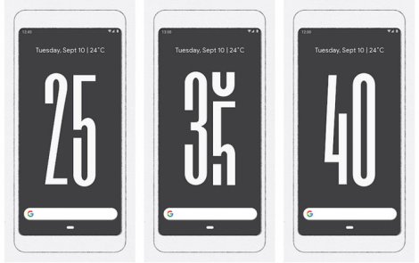 Обои для Android показывают, сколько раз за день вы заглядывали в смартфон