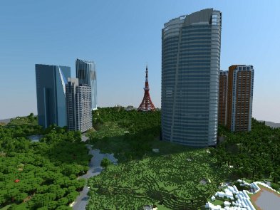 Гравець витратив два роки на відтворення реального міста у Minecraft