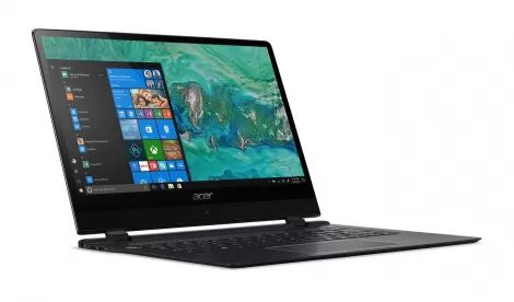 Экран нового Acer Swift 7 занимает 92% площади крышки