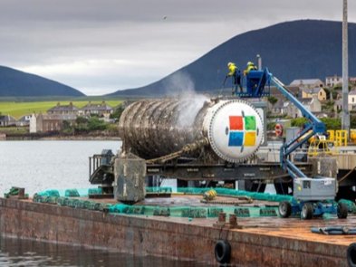 Microsoft собирается хранить свои серверы под водой