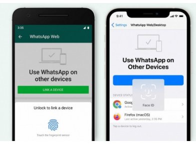 WhatsApp добавляет биометрическую аутентификацию для входа в приложение