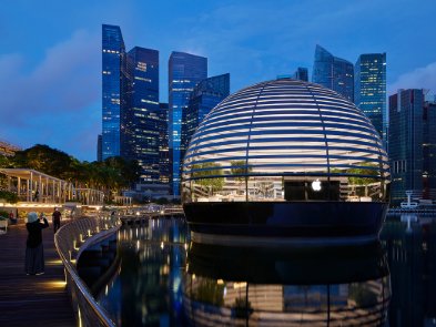 Apple Marina Bay Sands открывается в Сингапуре
