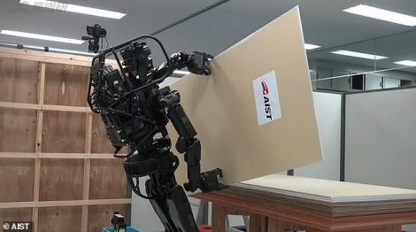 В Японии представлен уникальный строительный робот