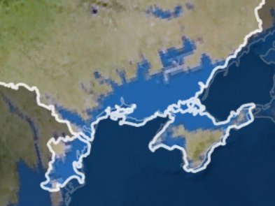 Південь України опиниться під водою: National Geographic змоделював карту Землі без льодовиків