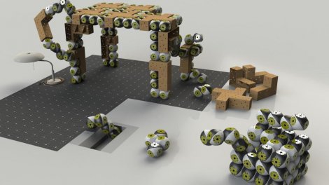 Модульні роботи Roombots перетворять будь-які меблі в розумні: відео