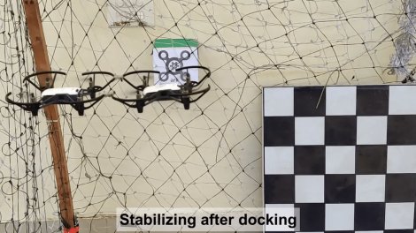 Индийский инженер разработал решение, позволяющее дронам соединяться в полете при помощи магнитов