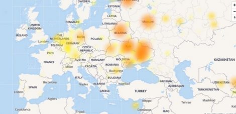 Telegram перестав працювати в Україні та низці інших країн