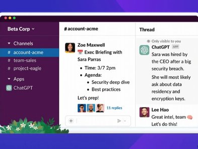 У Slack з’явиться можливість створити бота на основі ChatGPT — він відповідатиме колегам замість вас