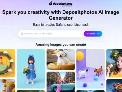 Depositphotos запустив інструмент генерування зображень на основі ШІ