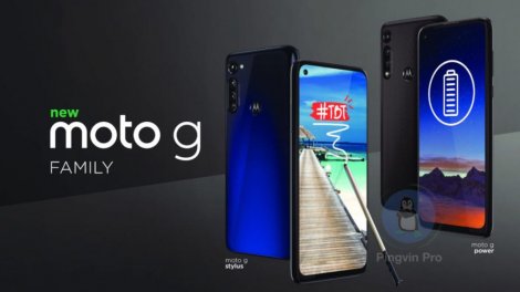 Motorola представила нові смартфони Moto G Stylus та G Power