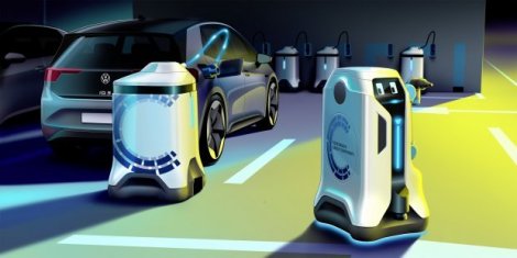 Зарядку електромобілів доручать автономним роботам