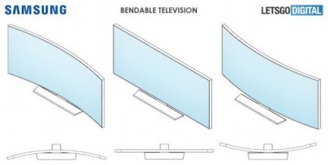 Samsung запатентувала перший гнучкий телевізор: його покажуть вже зовсім скоро