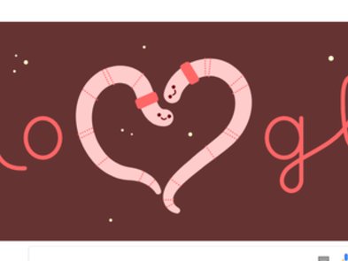 Google выпустил романтический дудл ко Дню влюбленных