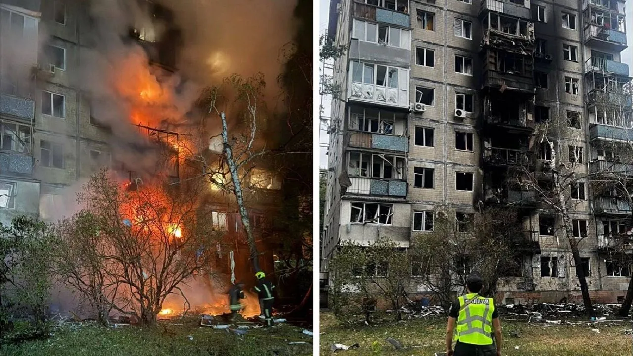 Атака дронів на Київ 9 вересня: пожежі та жертви в столиці